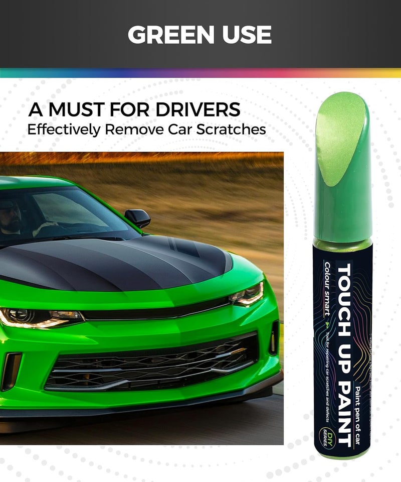 UBOG Touch Up Paint Pen,Touch Up Paint for Cars,Car Accessories Car Touch Up Paint, Automotive Paint Pen Scratch Repair,Car Remover Scratchs Paint Pens,Car Paint Pens for Erase Car Scratches (Green) - Image 5